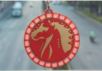 马年炫彩LED灯环 产品图 1