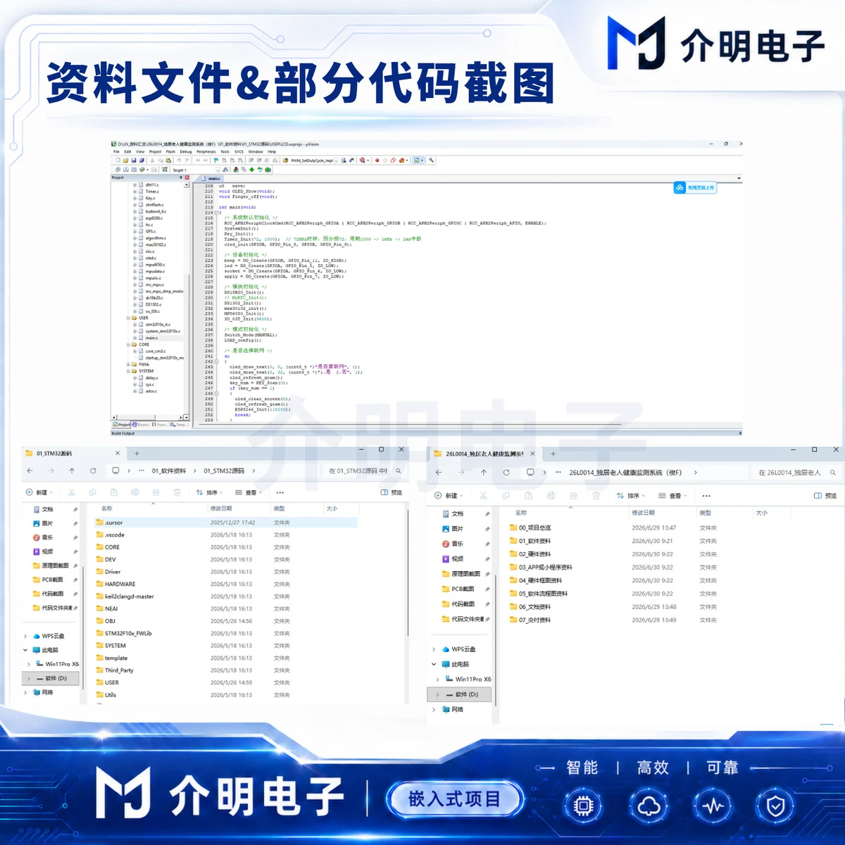 STM32独居老人健康监测系统 产品图 5/5