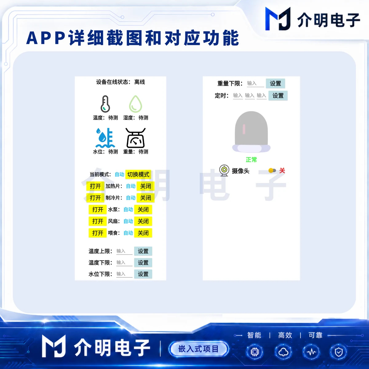 STM32智能宠物猫饲养箱控制系统 产品图 2/5