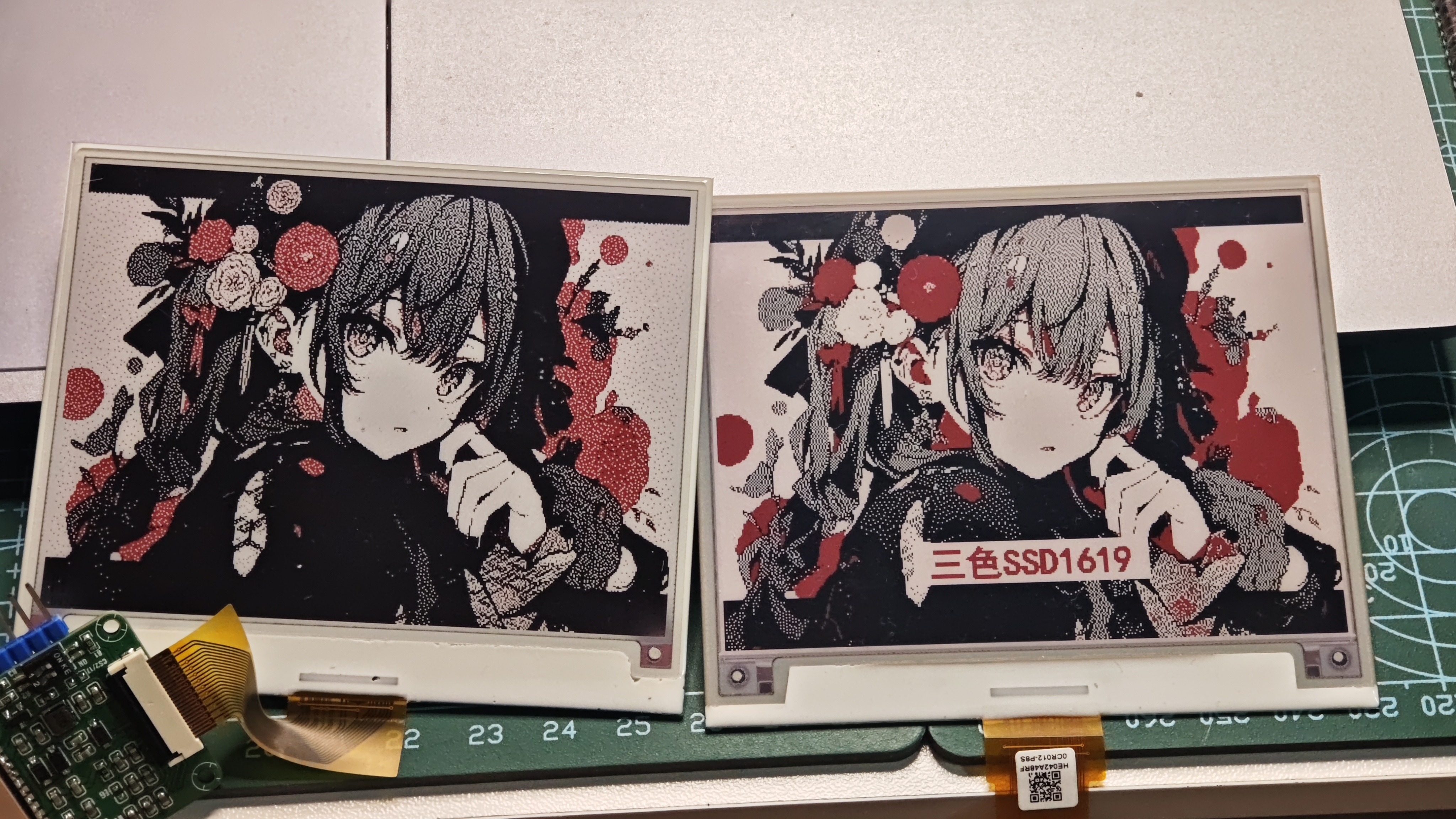 喵哎多尺寸墨水屏ESP32S3开发板 MiaooAim ESP32S3 Mini Card 产品图 3/4